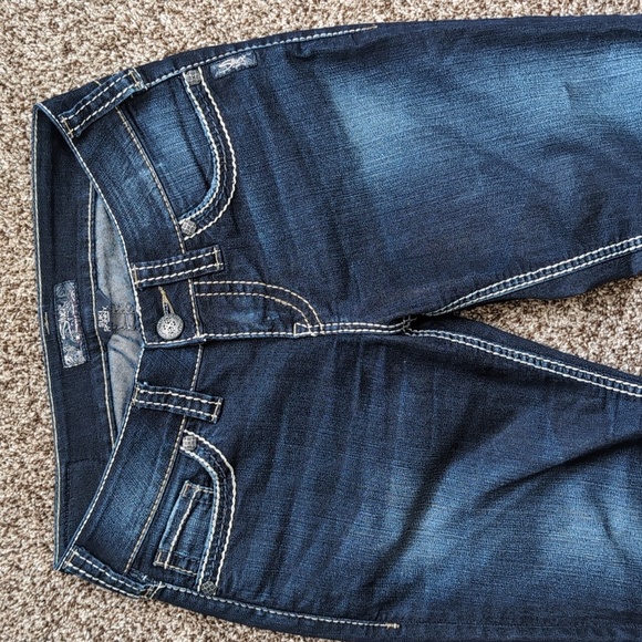 Silver Jeans Women's Suki Skinny Blue Size 27x31 - Picture 2 of 13